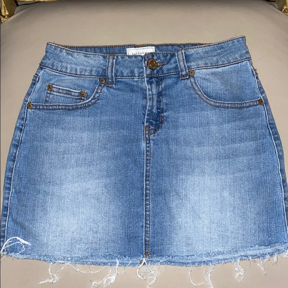 Denim skirt